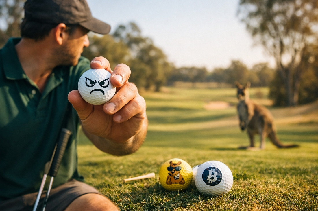Header image for the Bogey Blokes guide to whether novelty golf balls are actually good to play with