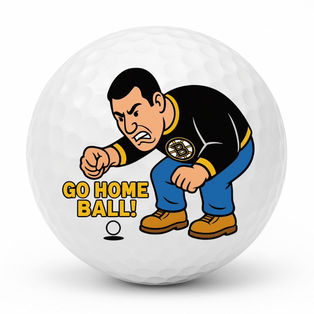 The Putting Meltdown | Happy Gilmore–Inspired Premium Novelty Golf Ball Set (4-Pack)