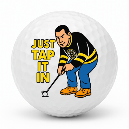 The Putting Meltdown | Happy Gilmore–Inspired Premium Novelty Golf Ball Set (4-Pack)
